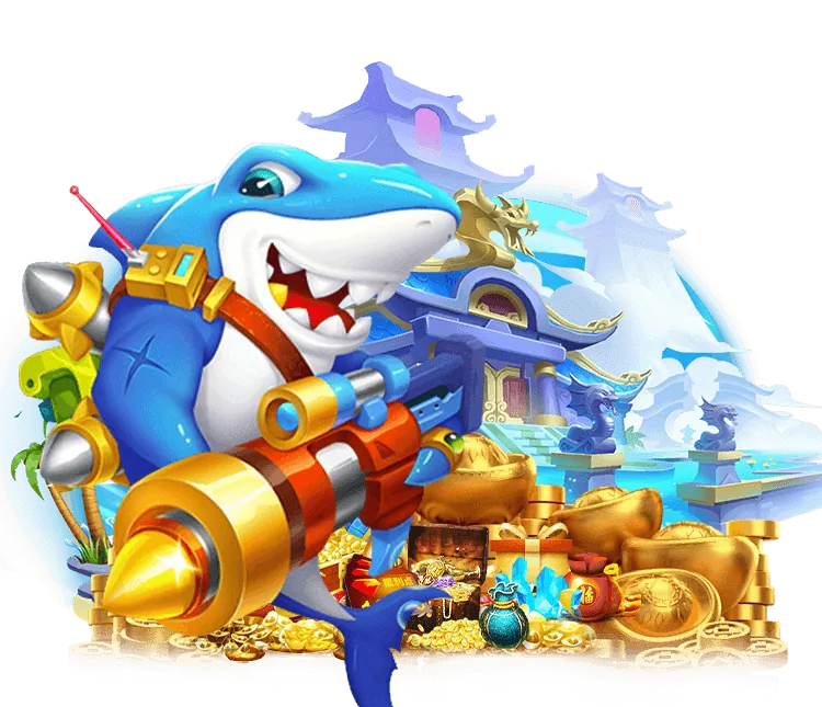 Hình ảnh chủ đạo game bắn cá 88nw với đại dương xanh thẳm và cá vàng